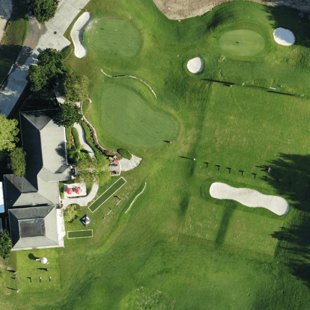 Aerial view of our Orlando Golf Academy